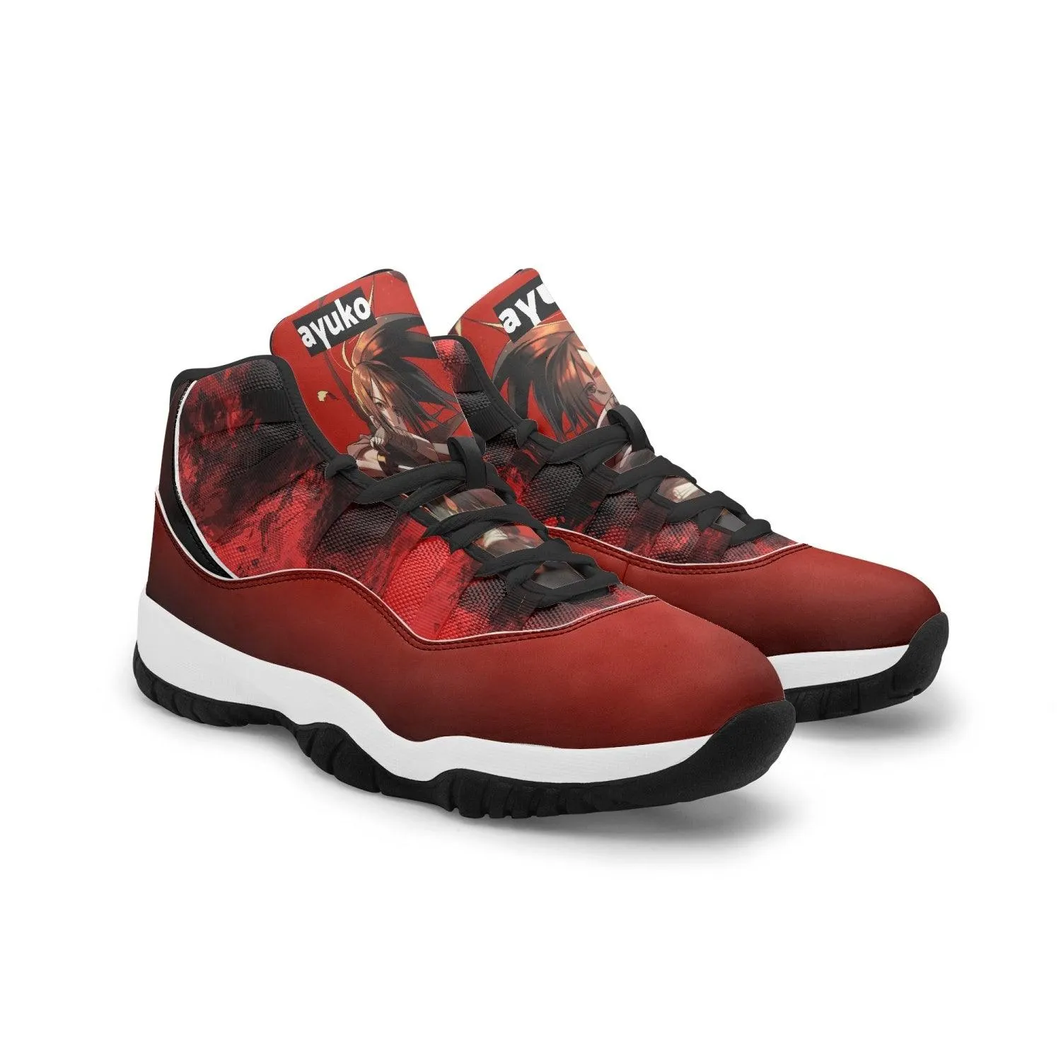 Dororo Hyakkimaru Red/Black JD11 Anime Shoes