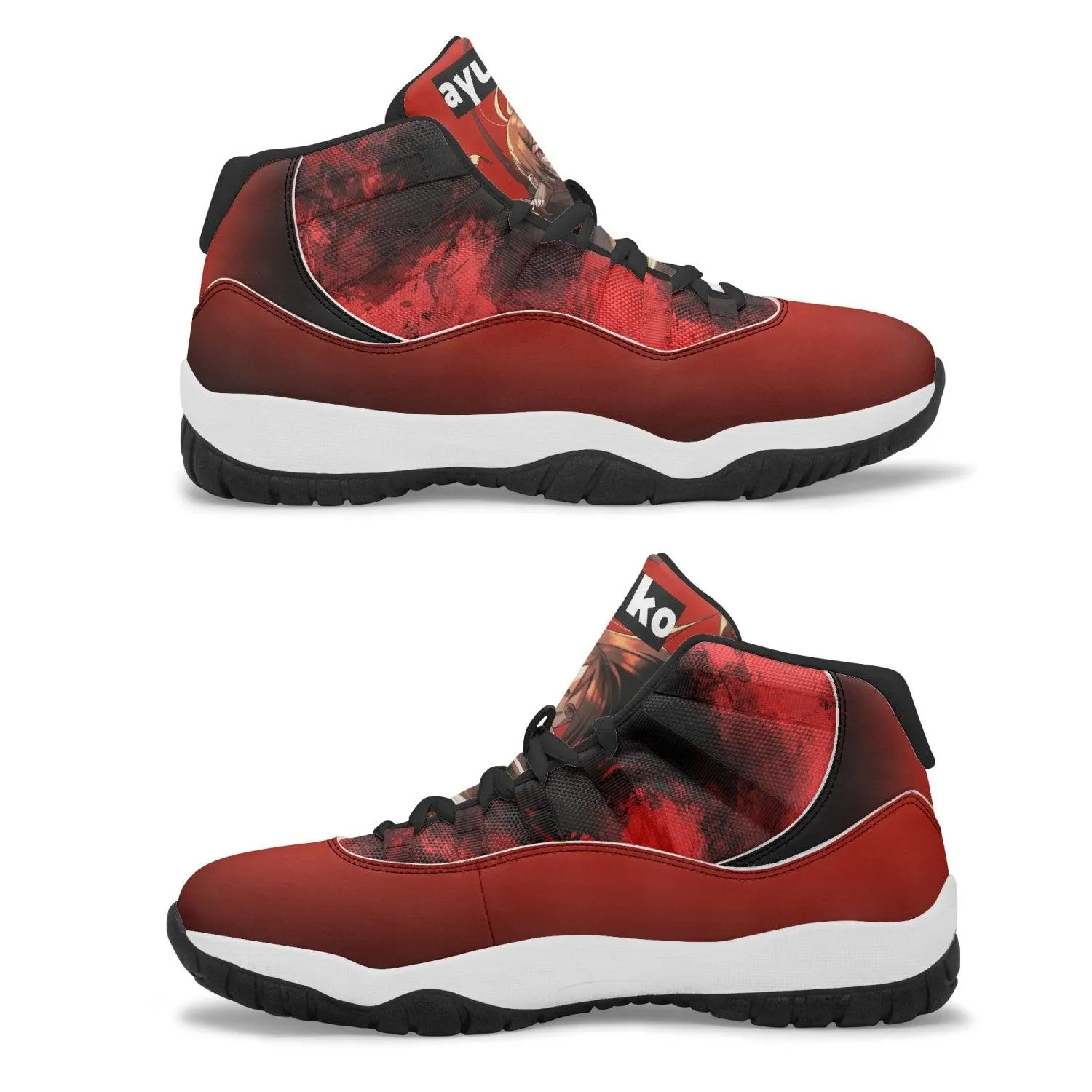 Dororo Hyakkimaru Red/Black JD11 Anime Shoes