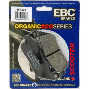 EBC Organic Brake Pads | SFA608