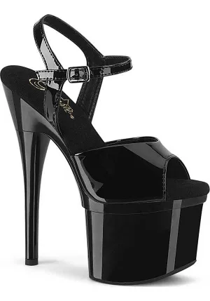 ESTEEM-709 [Patent Black] | PLATFORM HEELS [PREORDER]