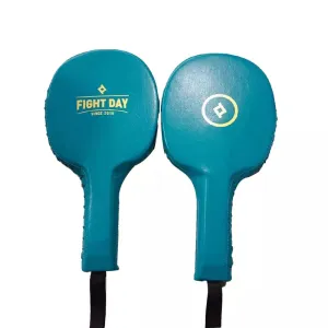 FIGHT DAY FFM7 MUAY THAI BOXING MMA PUNCH PADDLES FOCUS MITTS Sky Blue