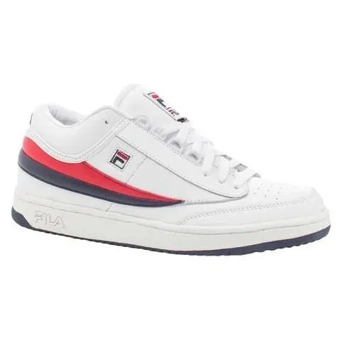 Fila - T-1 MID Men’s - WHITE/FNAVY/FRED