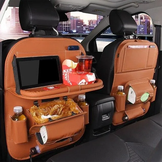 Foldable Car Back Seat Organizer