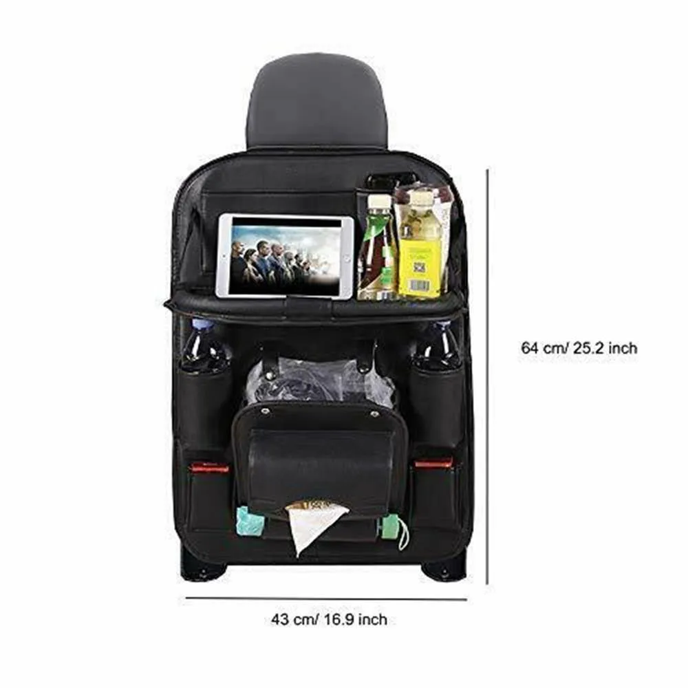 Foldable Car Back Seat Organizer