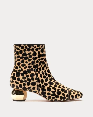 Frances Valentine Marnie Haircalf Bootie Cheetah