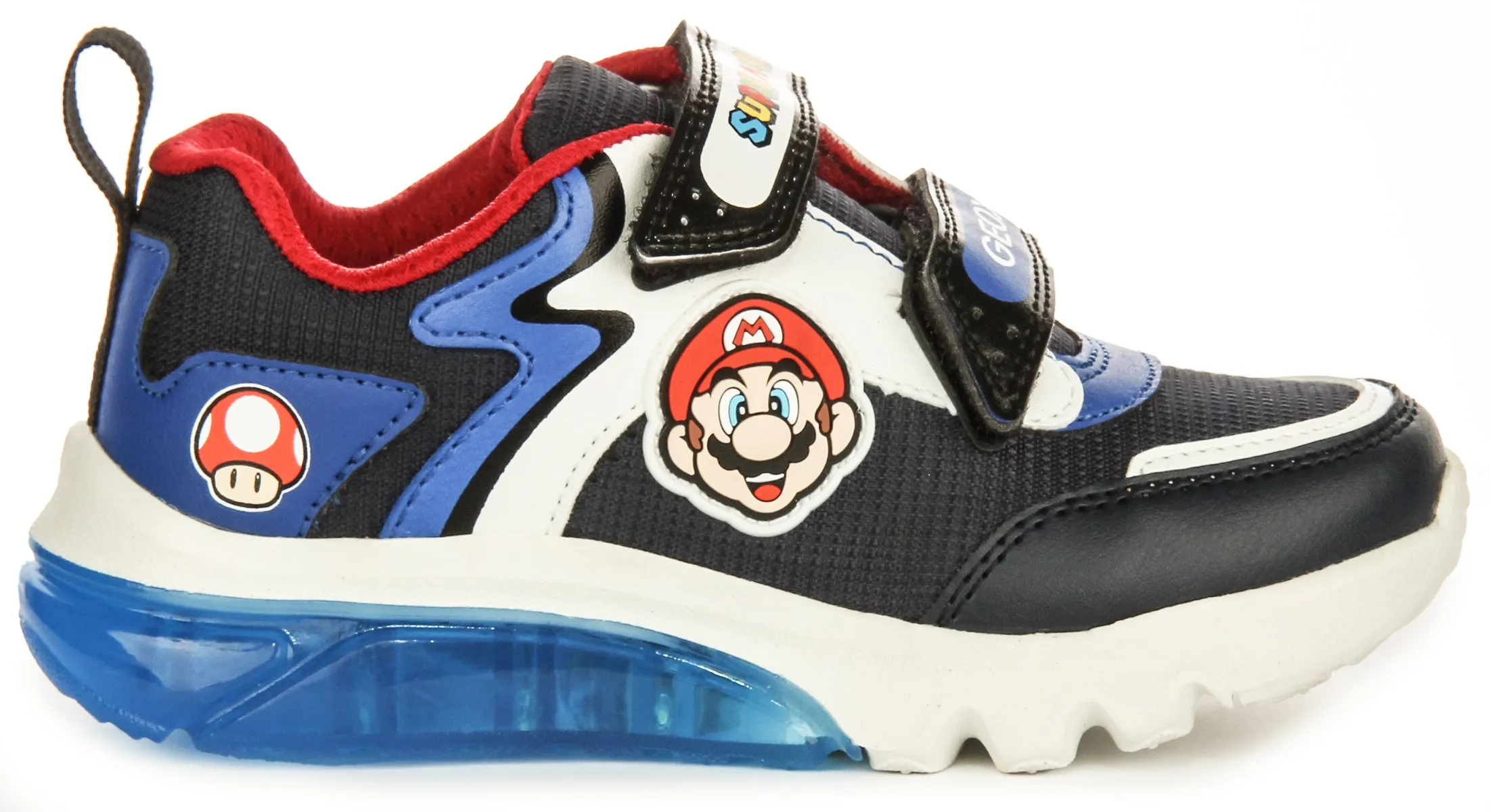 Geox  X Mario J Ciberdrone E In Navy Multi For Kids