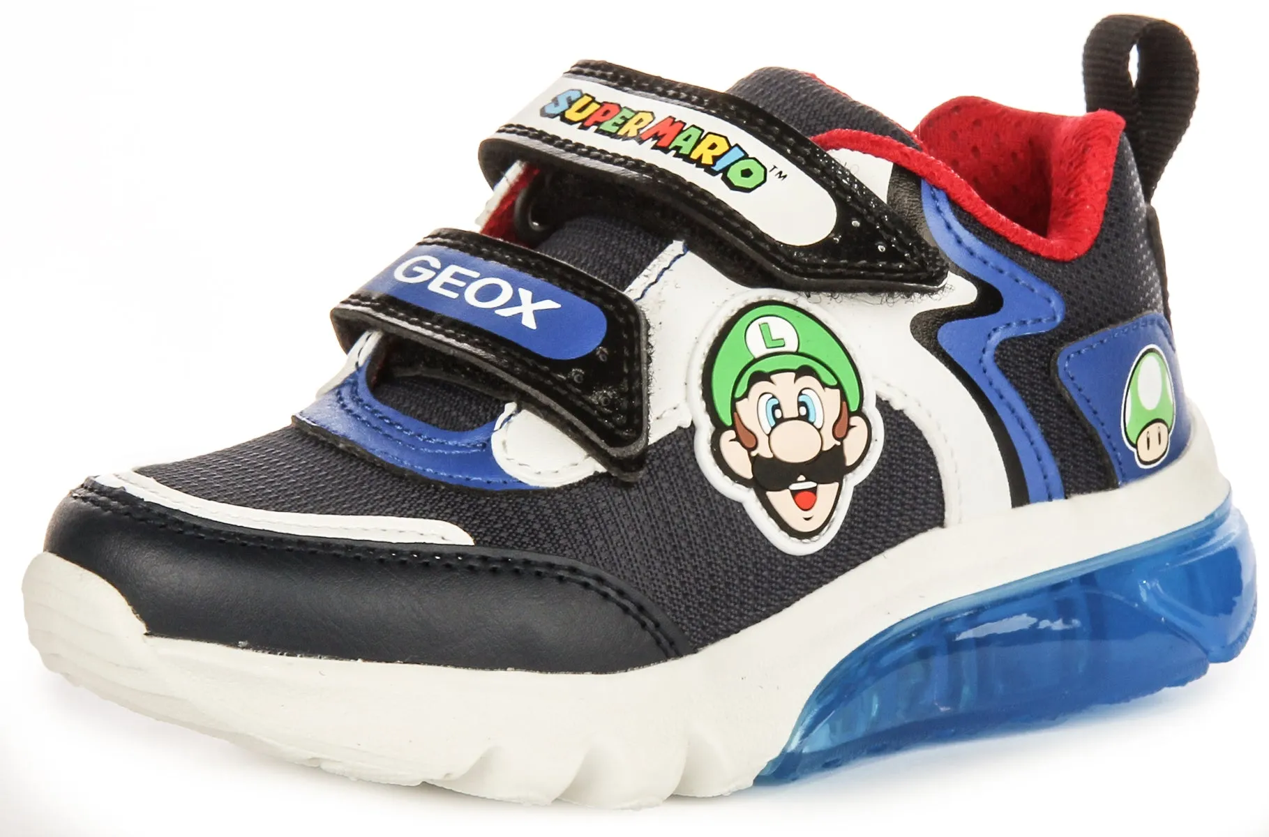 Geox  X Mario J Ciberdrone E In Navy Multi For Kids