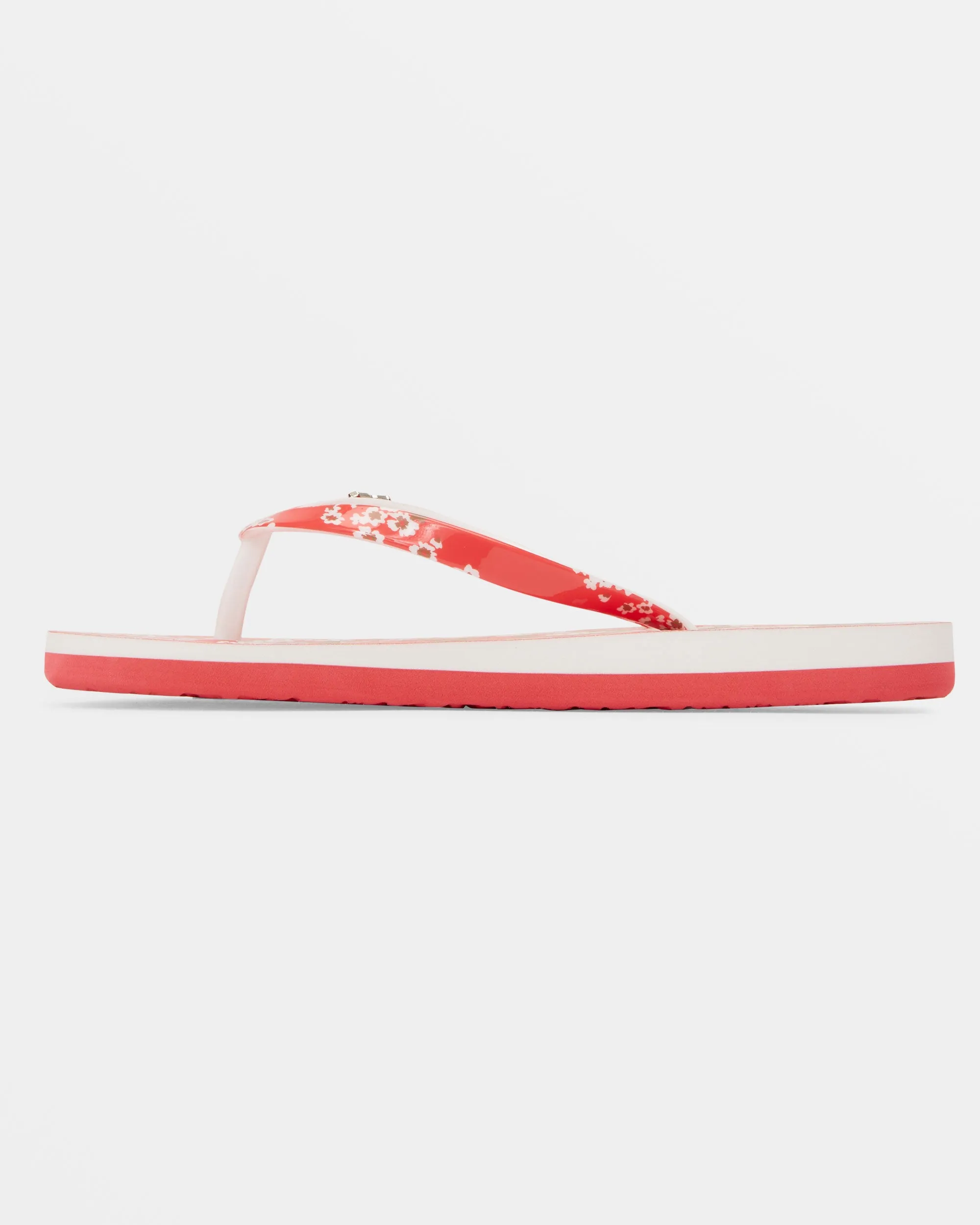 Girls 4-16 Pebbles Sandals - Athletic Red/White