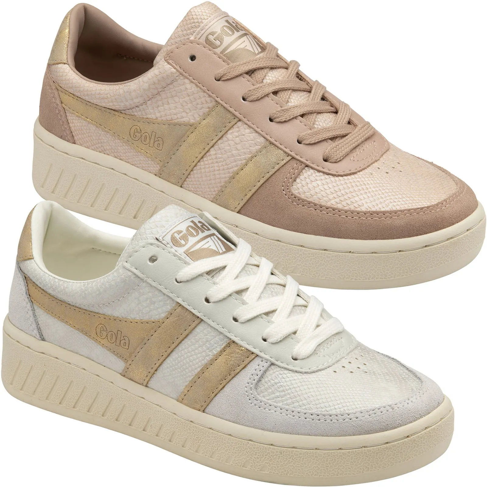 Gola Classics Womens Grandslam Lizard Retro Trainers