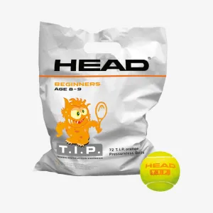 Head TIP ORANGE TENNIS 72 BALL 578270 1 POLYBAG