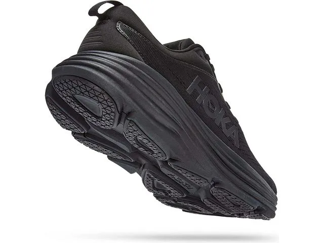 Hoka Bondi 8 Black Black WIDE Men's