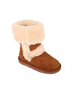 I.N.C International Concepts Big Girls Witty Faux Fur Boots