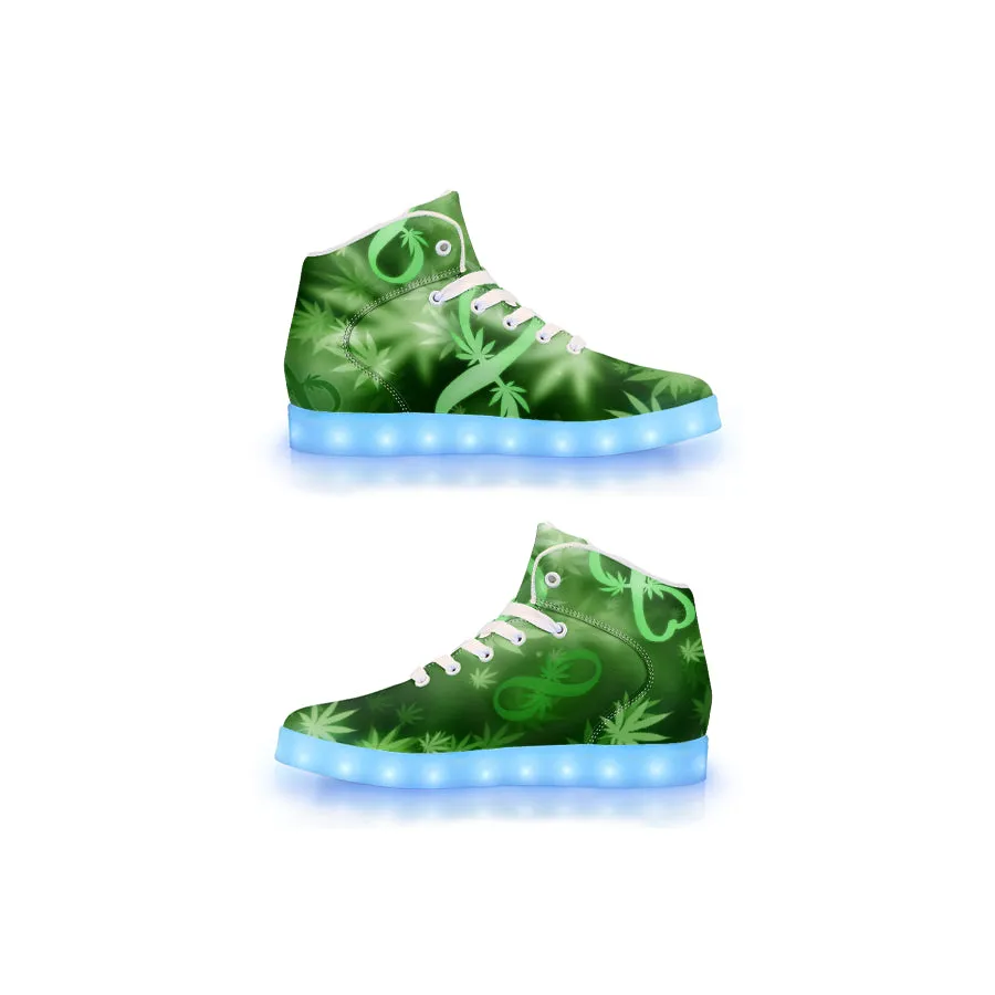 Infinity Green LED Air Force