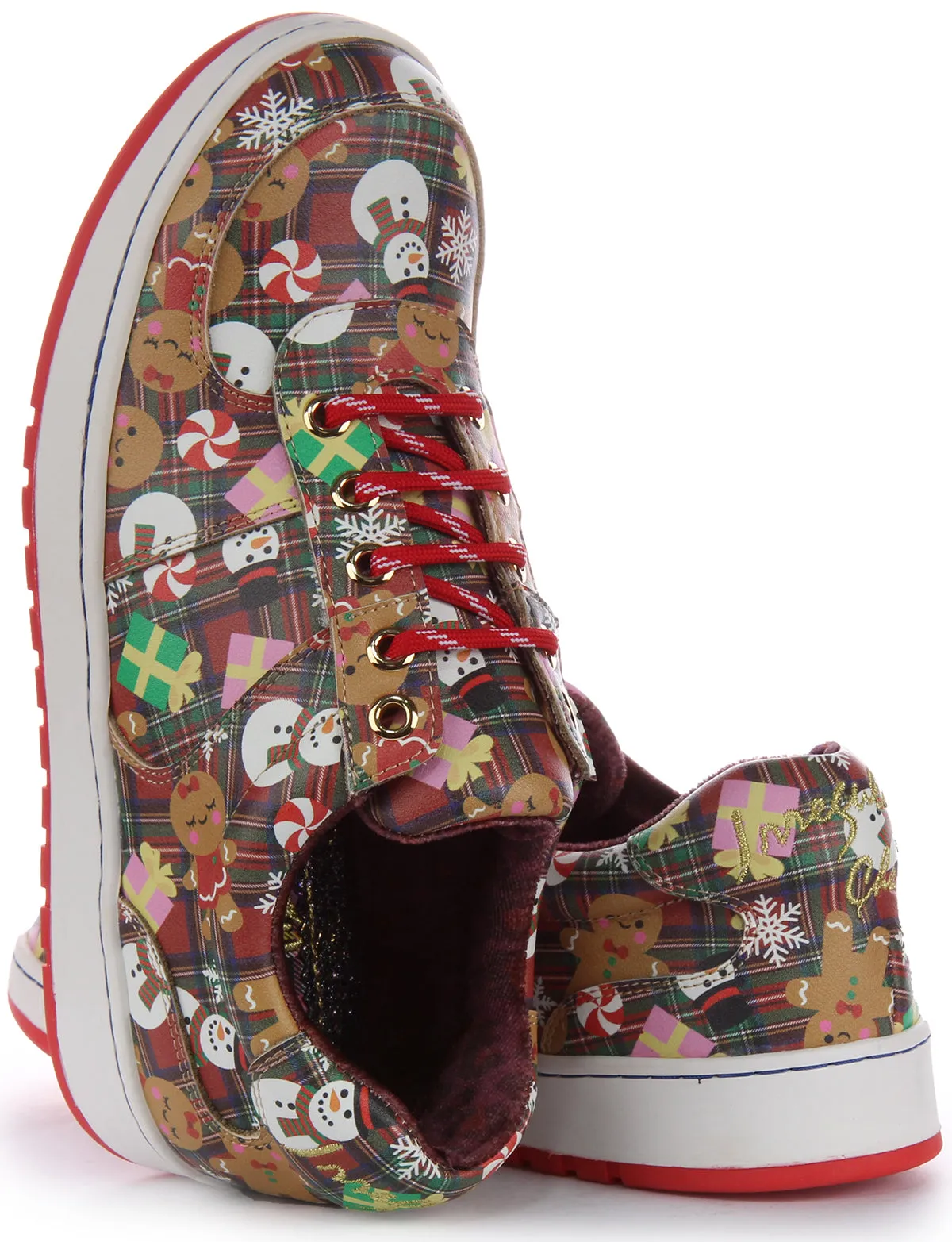 Irregular Choice Starlight Street In Red Multi For Women