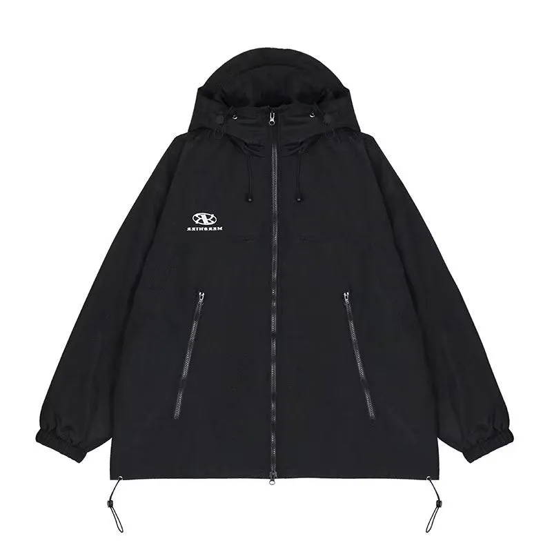 Joskaa Oversize Waterproof Hooded Jacket