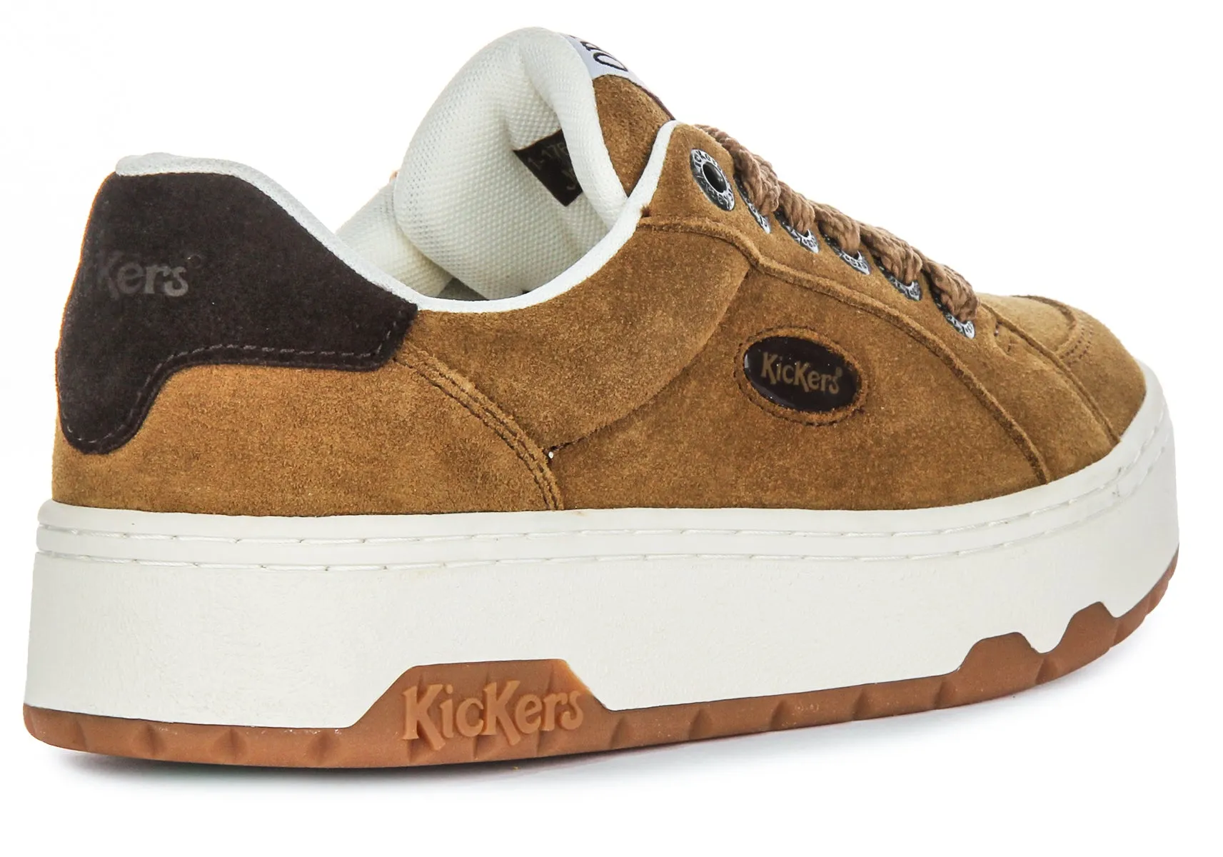 Kickers 70S Lo Sued In Tan For Women