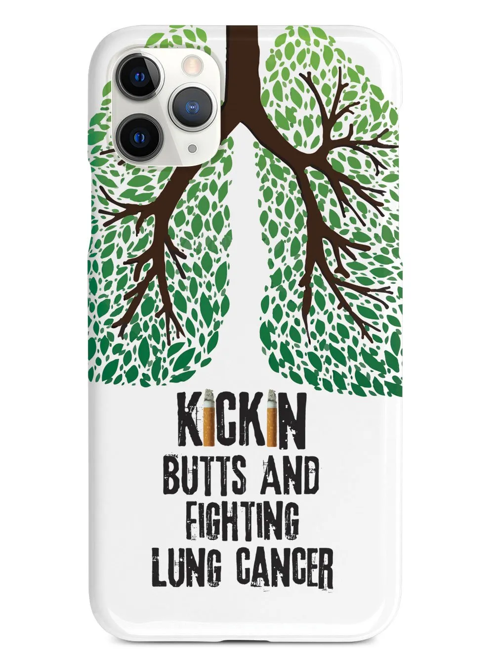 Kicking Butts & Fighting Lung Cancer - Awareness Case