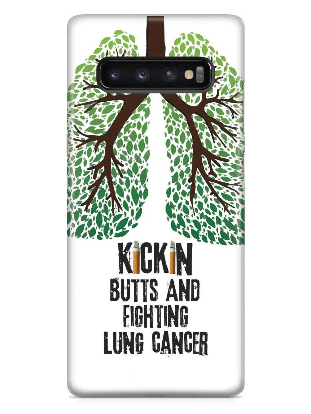 Kicking Butts & Fighting Lung Cancer - Awareness Case