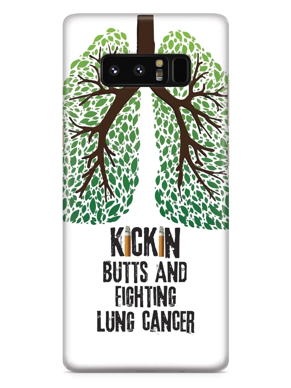 Kicking Butts & Fighting Lung Cancer - Awareness Case