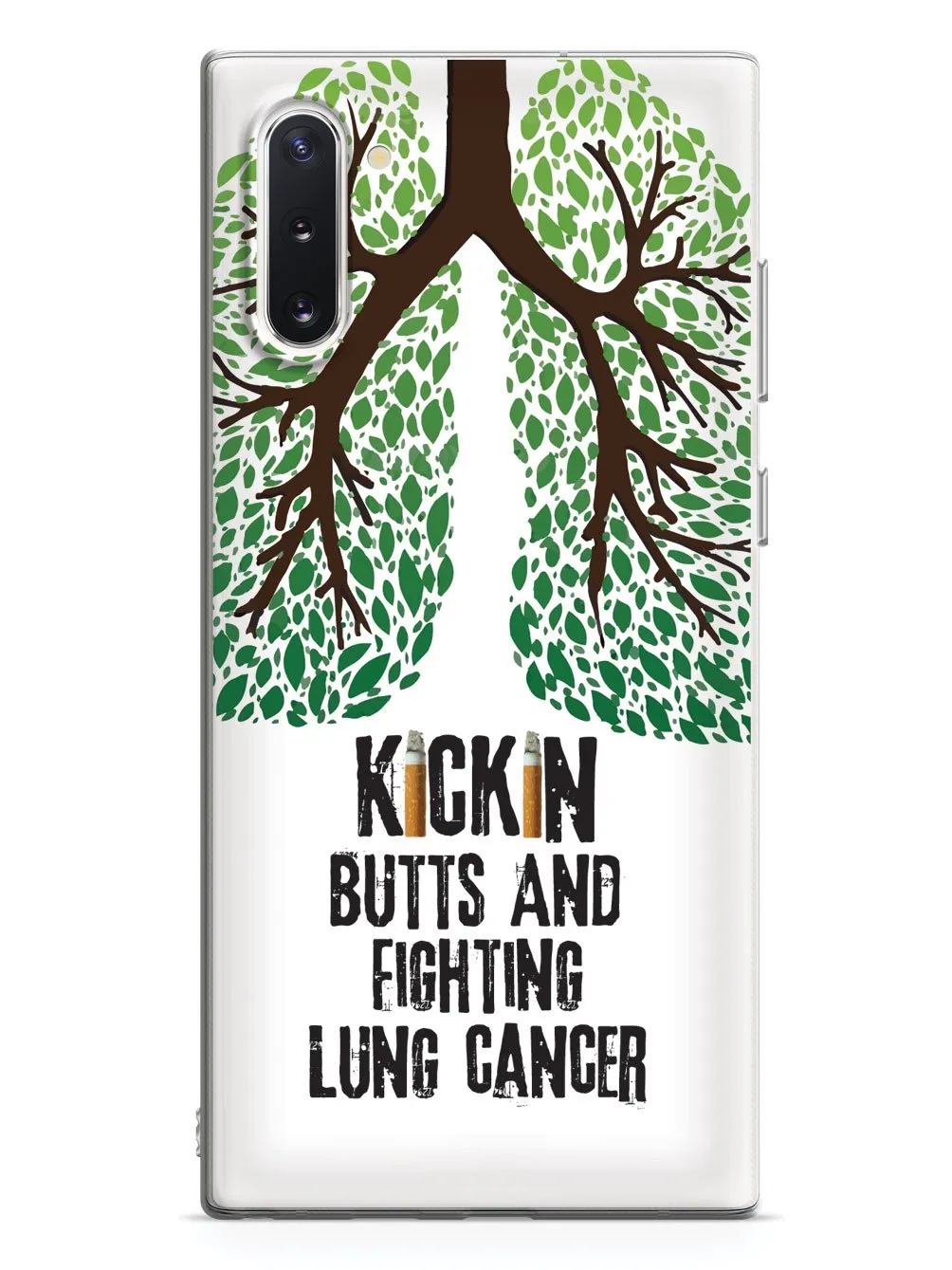 Kicking Butts & Fighting Lung Cancer - Awareness Case