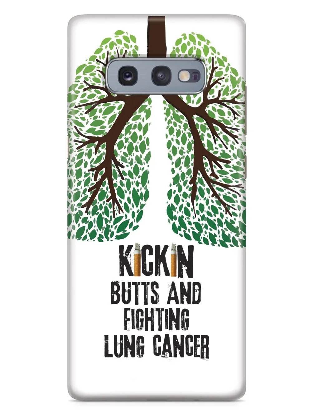 Kicking Butts & Fighting Lung Cancer - Awareness Case