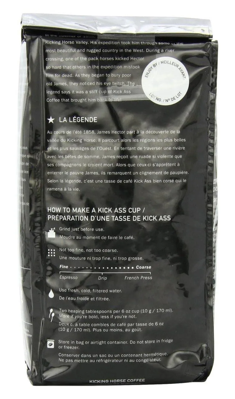 Kicking Horse Coffee, Whole Bean, 1 lb - Certified Organic