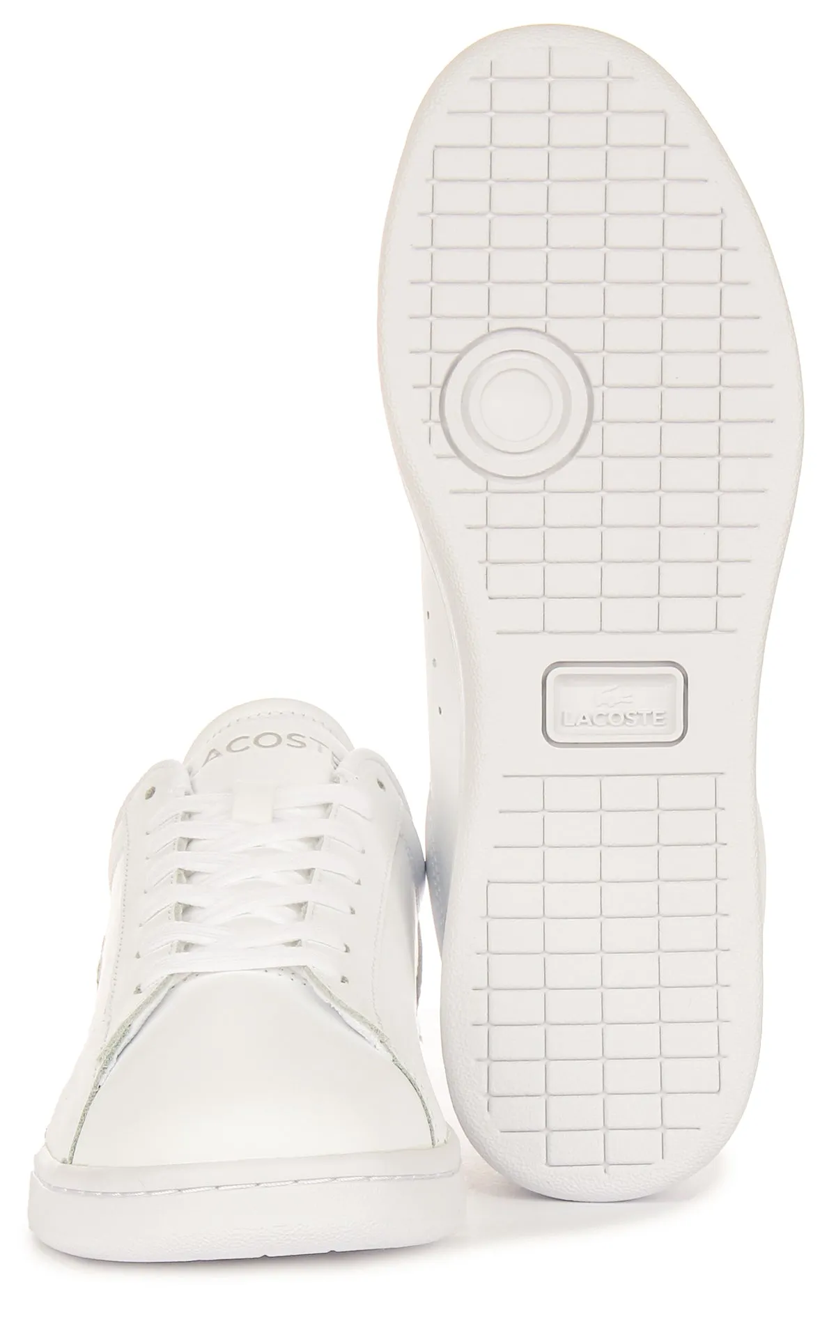 Lacoste Carnaby Set In White Navy For Men