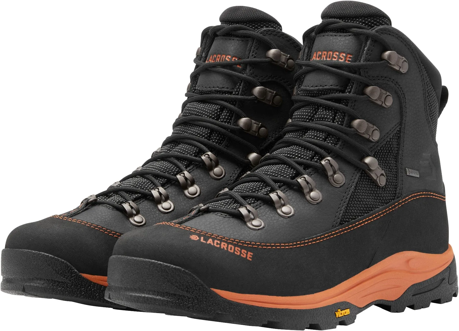 LaCrosse Men's Ursa MS Gunmetal/Orange GTX Hunting Boots 533610