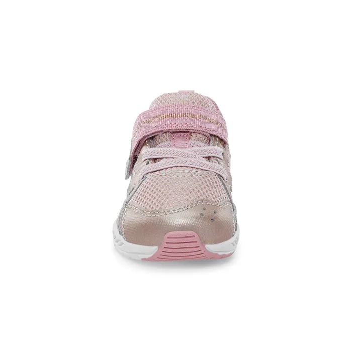 Little Girl Stride Rite M2P Journey 2 Adapt in Rose Gold