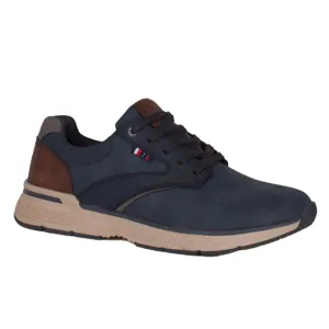 Lloyd & Pryce Mens Trainer Heyes Dark Atlantic