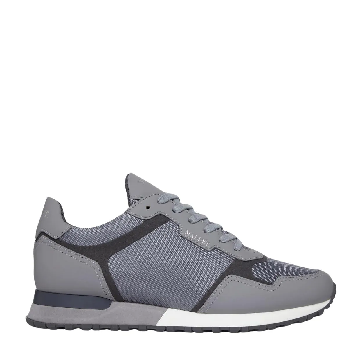 Mallet London Lowman Ballistic Concrete Grey Trainers