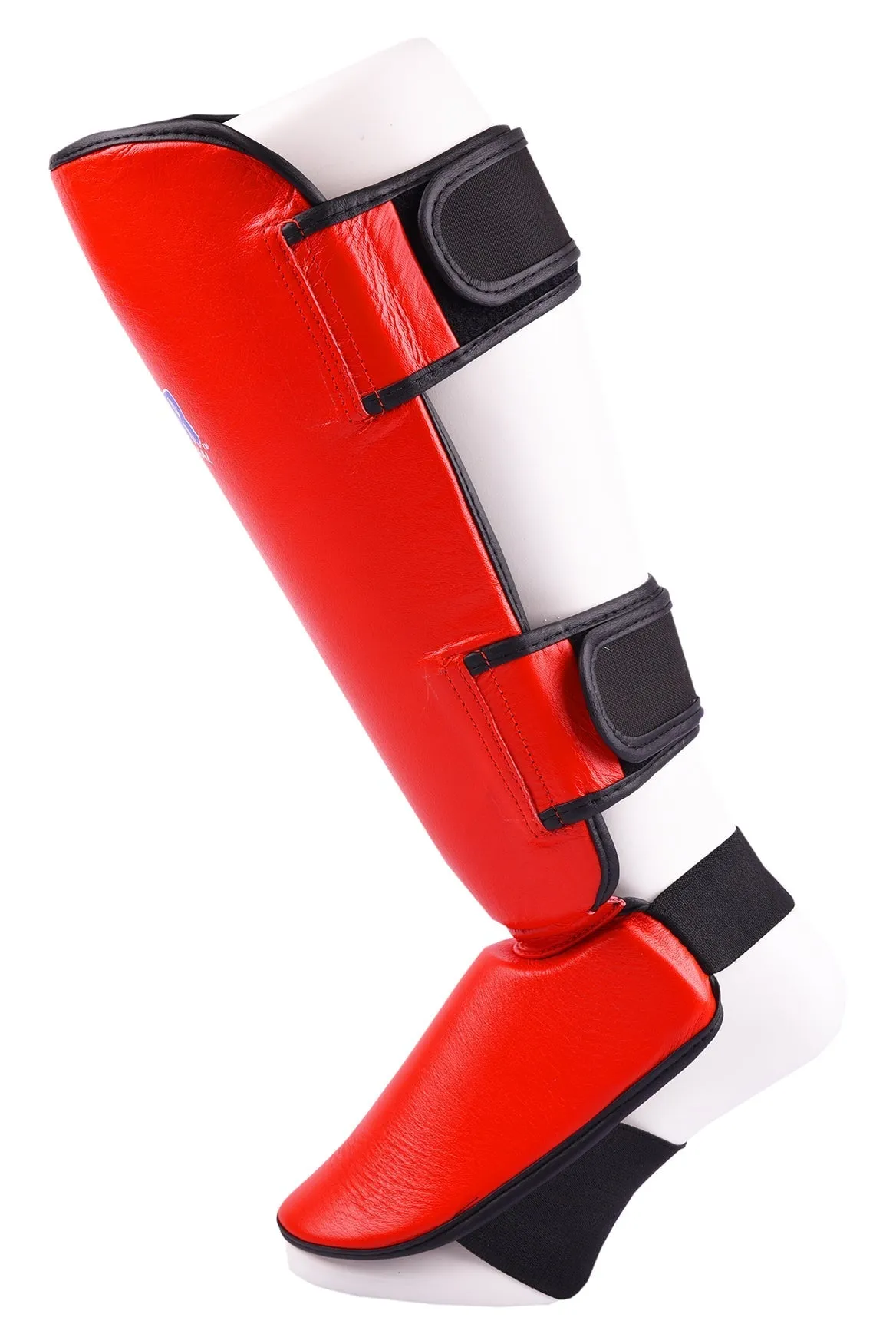 MAR-149A | Kickboxing & Thai boxing Genuine Leather Shin & Instep Guards