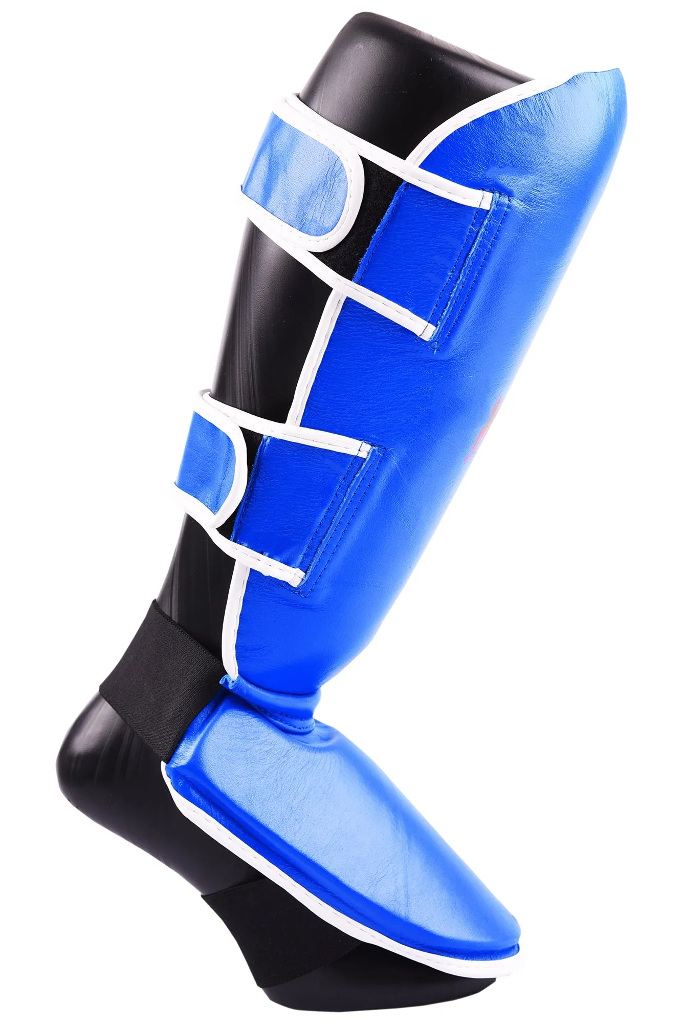 MAR-149C | Kickboxing & Thai-boxing Genuine Leather Shin & Instep Guards