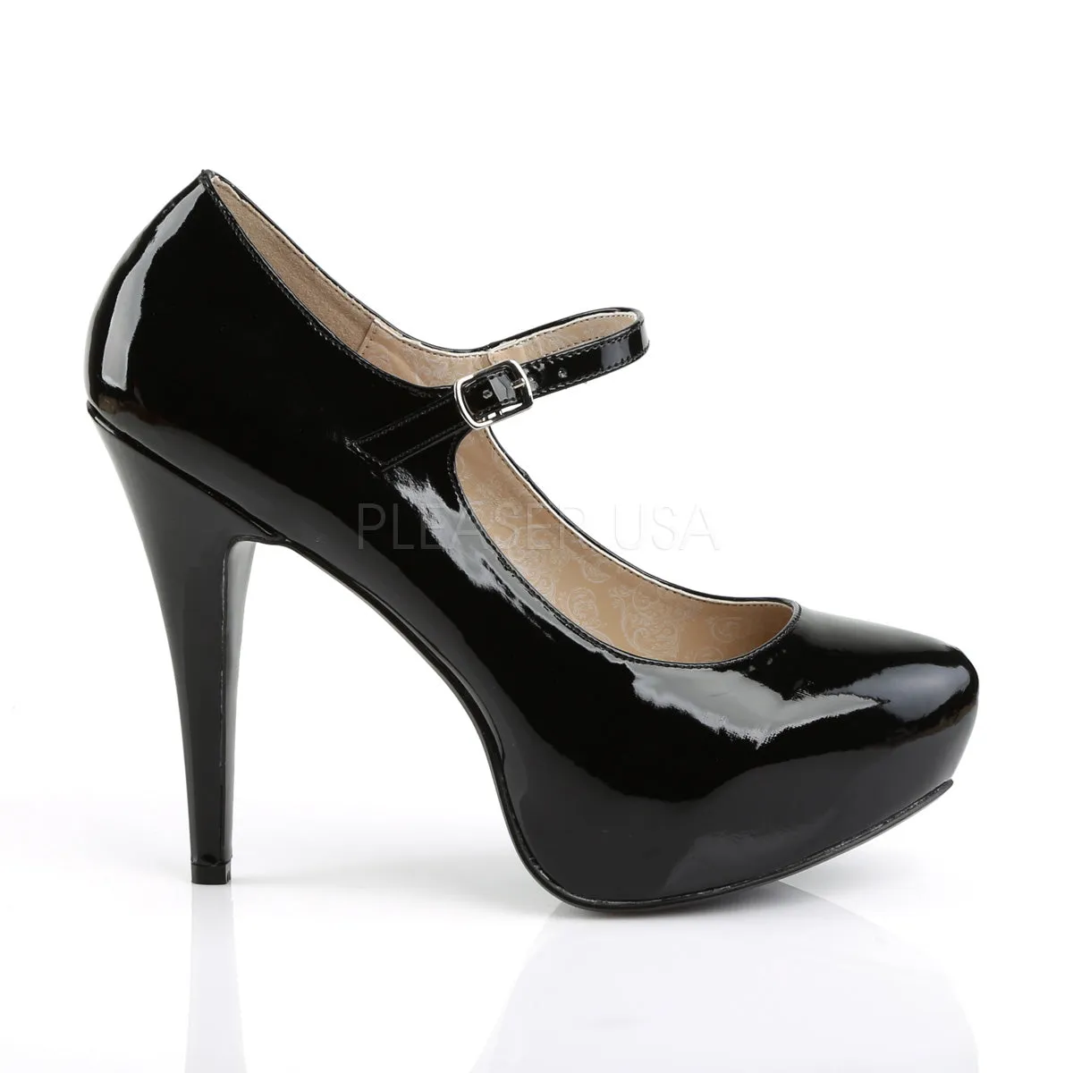 Mary Jane Pumps with 5-inch Spike Heels CHLOE-02