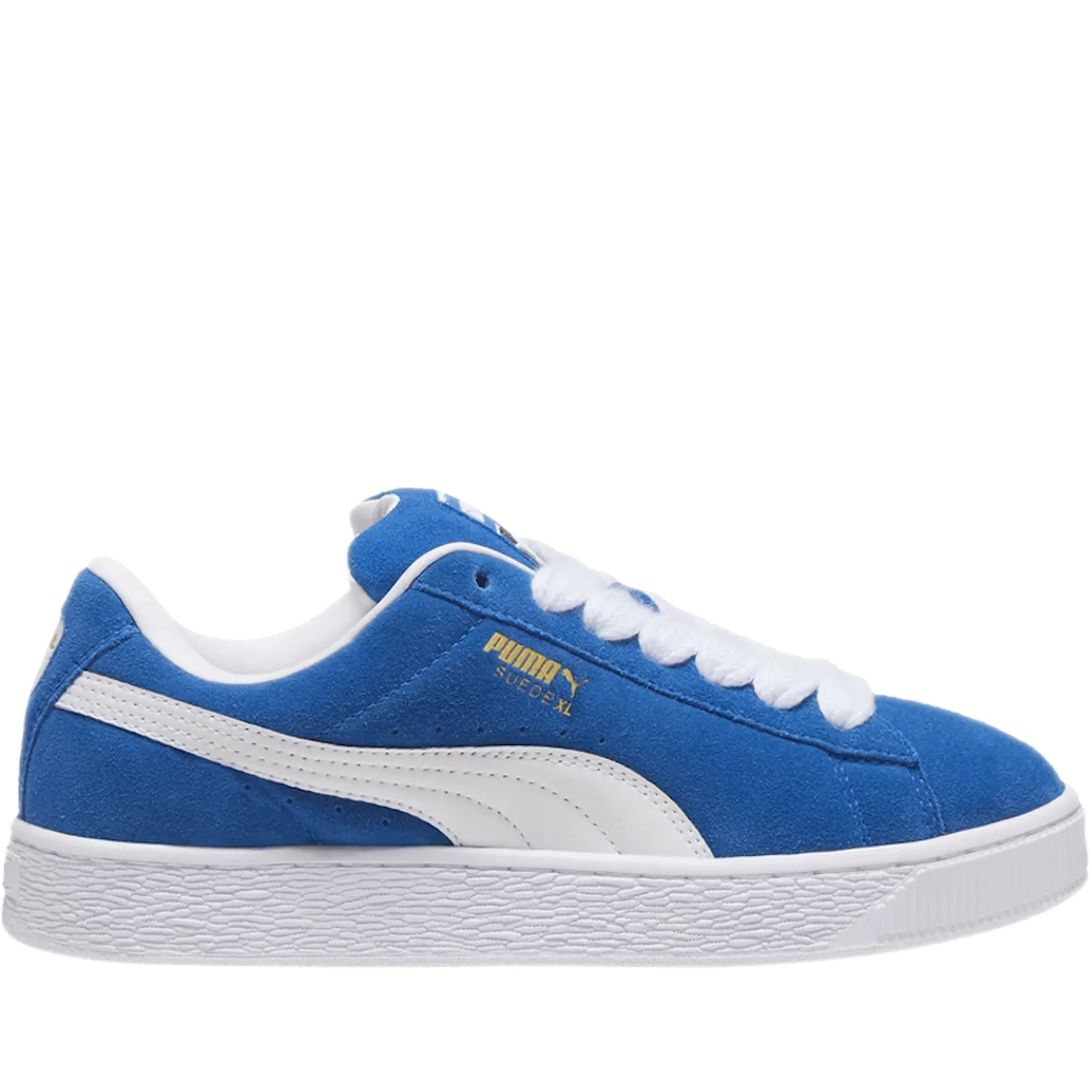 Men's Puma Suede XL Shoes - Blue/White