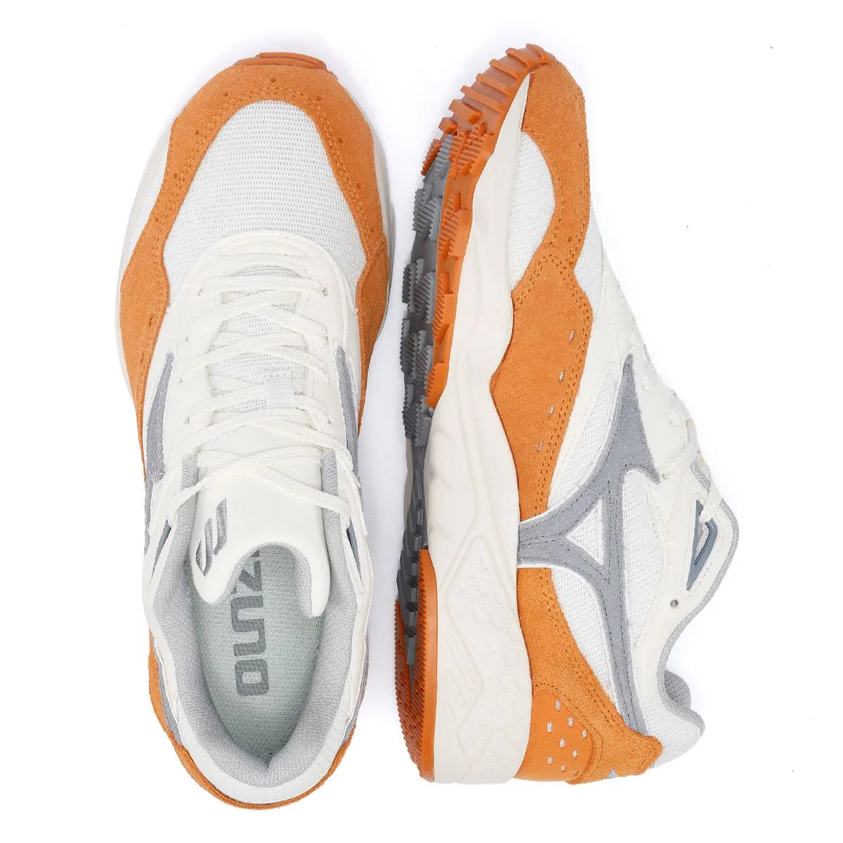 Mizuno Contender S White/Orange Trainers