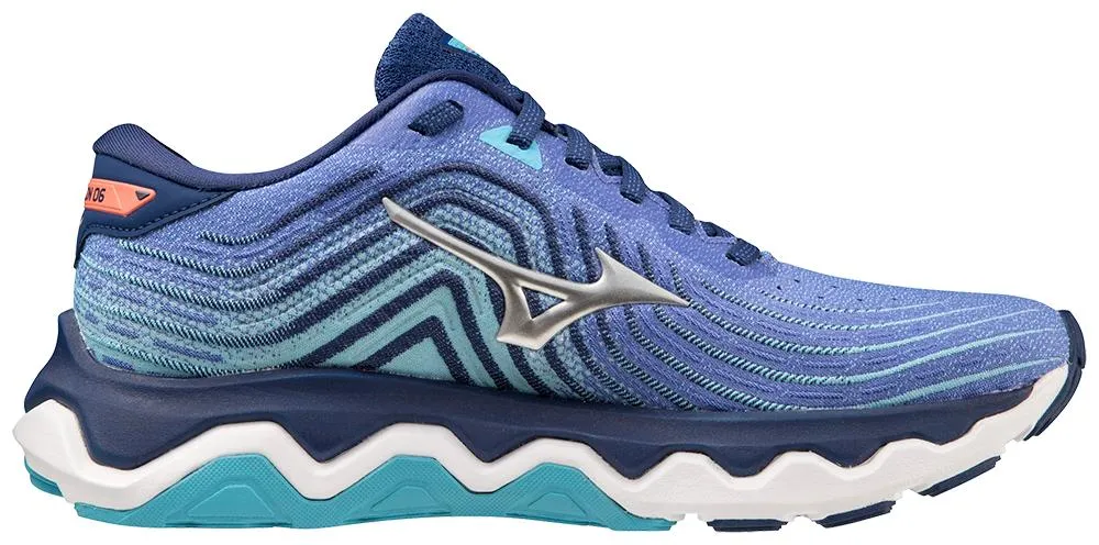 Mizuno | Wave Horizon 6 | Women's | Dazzling Blue/Silver