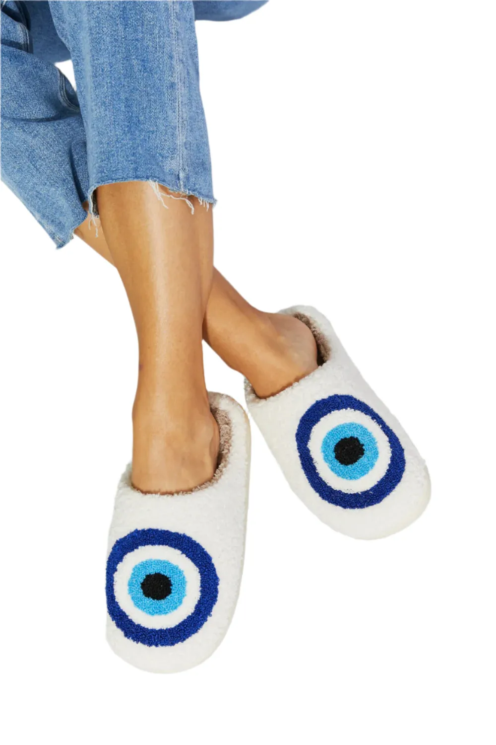 MMShoes Eye Plush Slipper