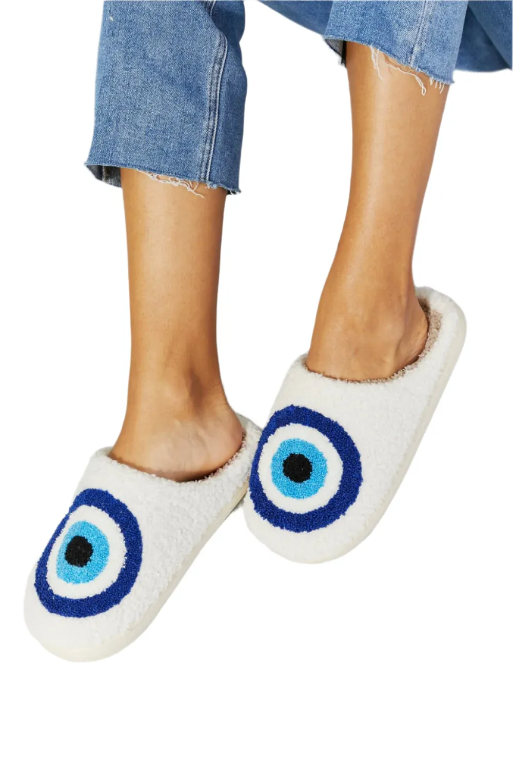 MMShoes Eye Plush Slipper