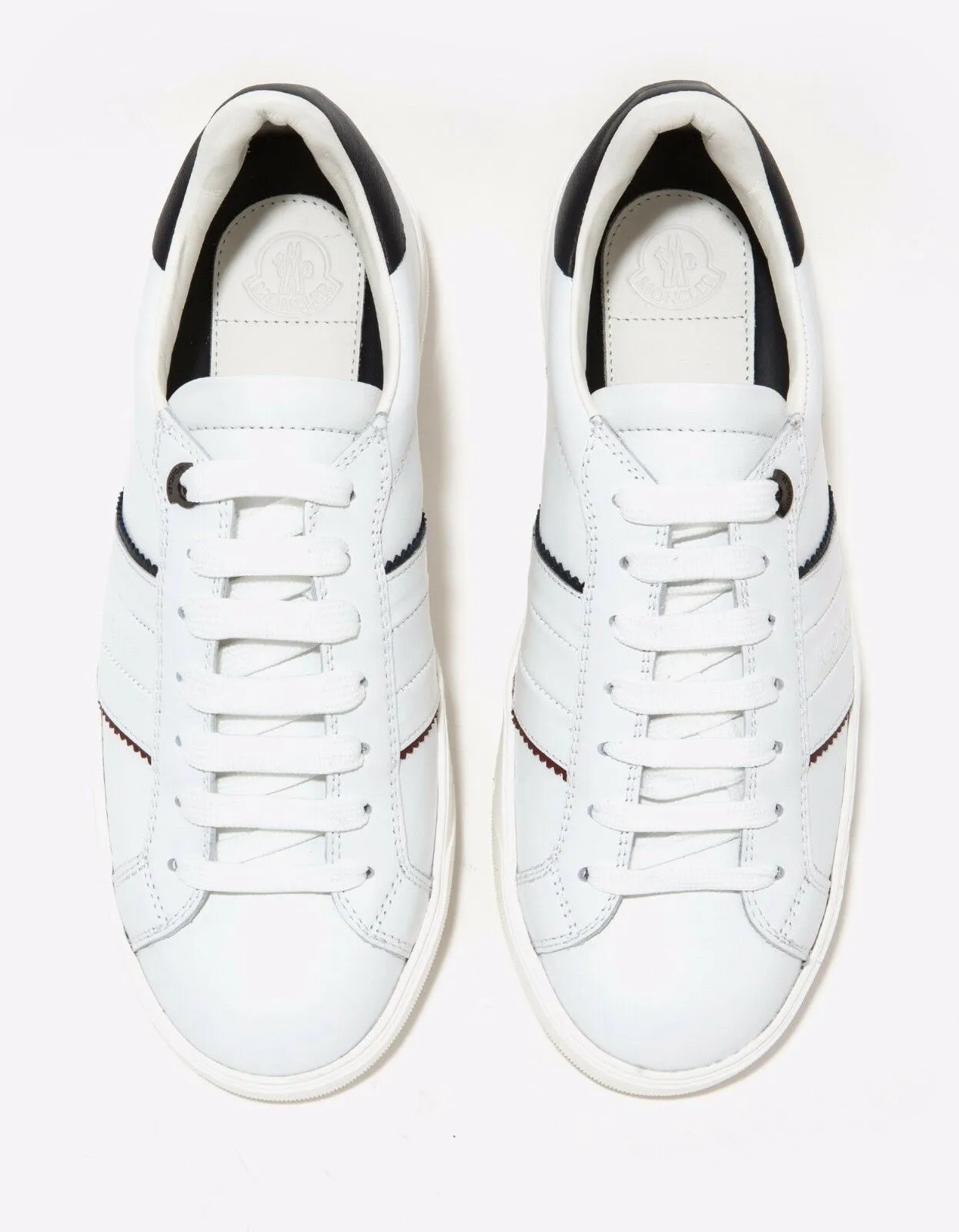 New Gourette White Leather Trainers