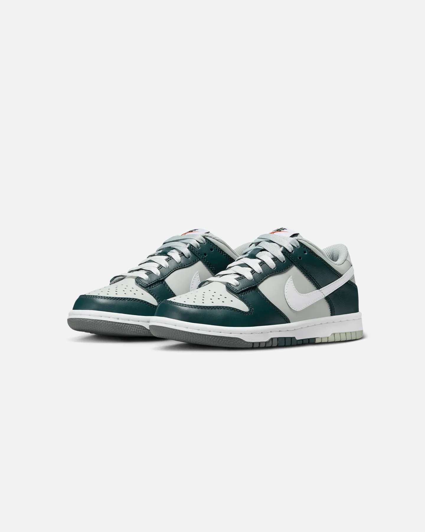 Nike Kids' Dunk Low BG (GS) Deep Jungle/White