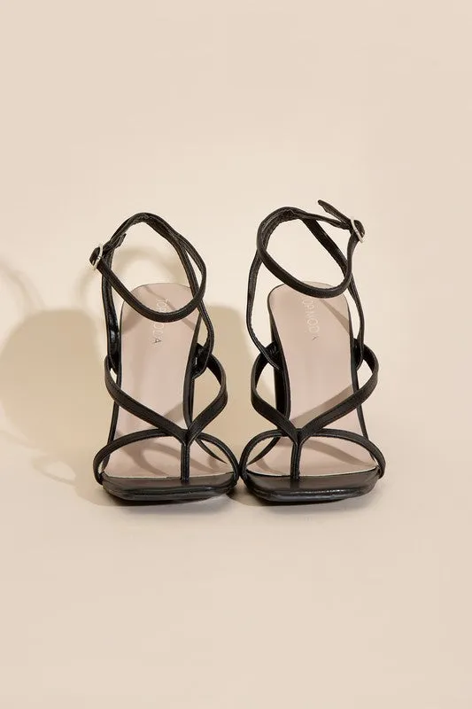 NILE Thong Strappy Heels