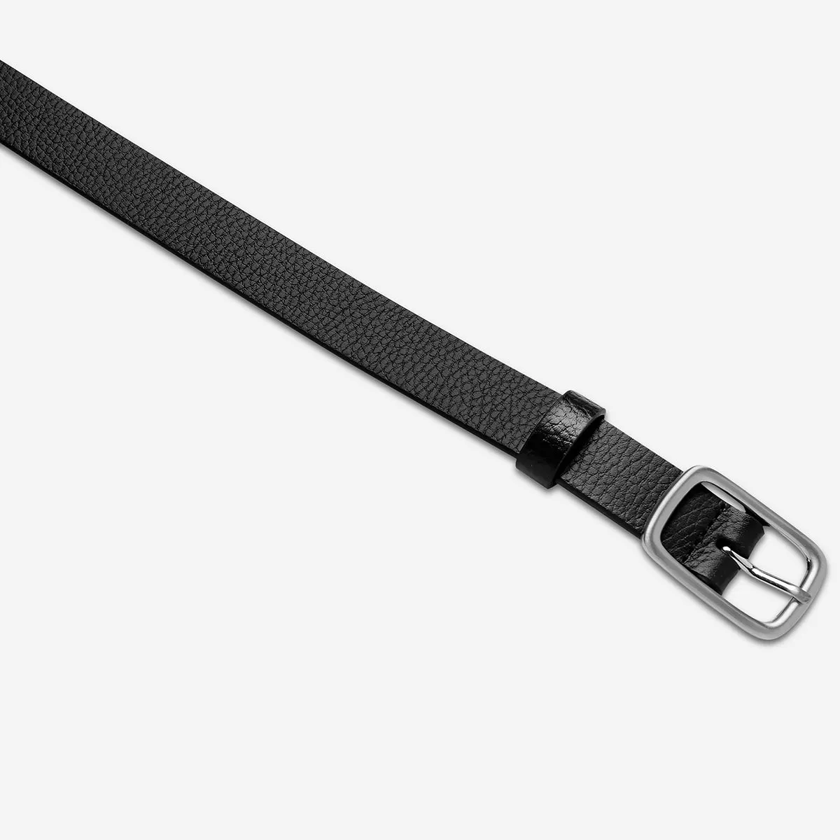 Nobody's Fault Belt - Black/Silver