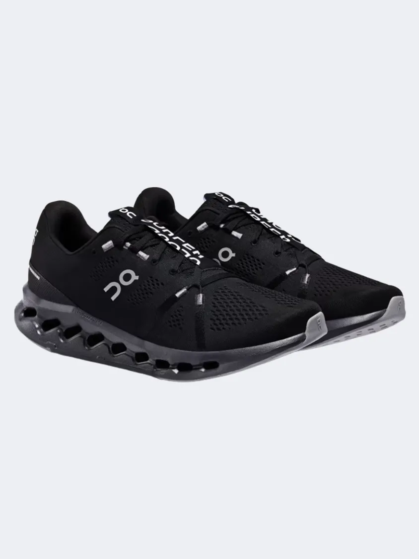 On Cloudsurfer Men Running Shoes All  Black