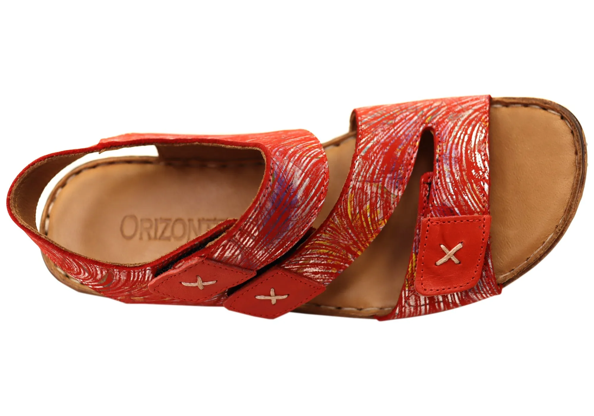 Orizonte Dakoti Womens Comfortable European Leather Sandals