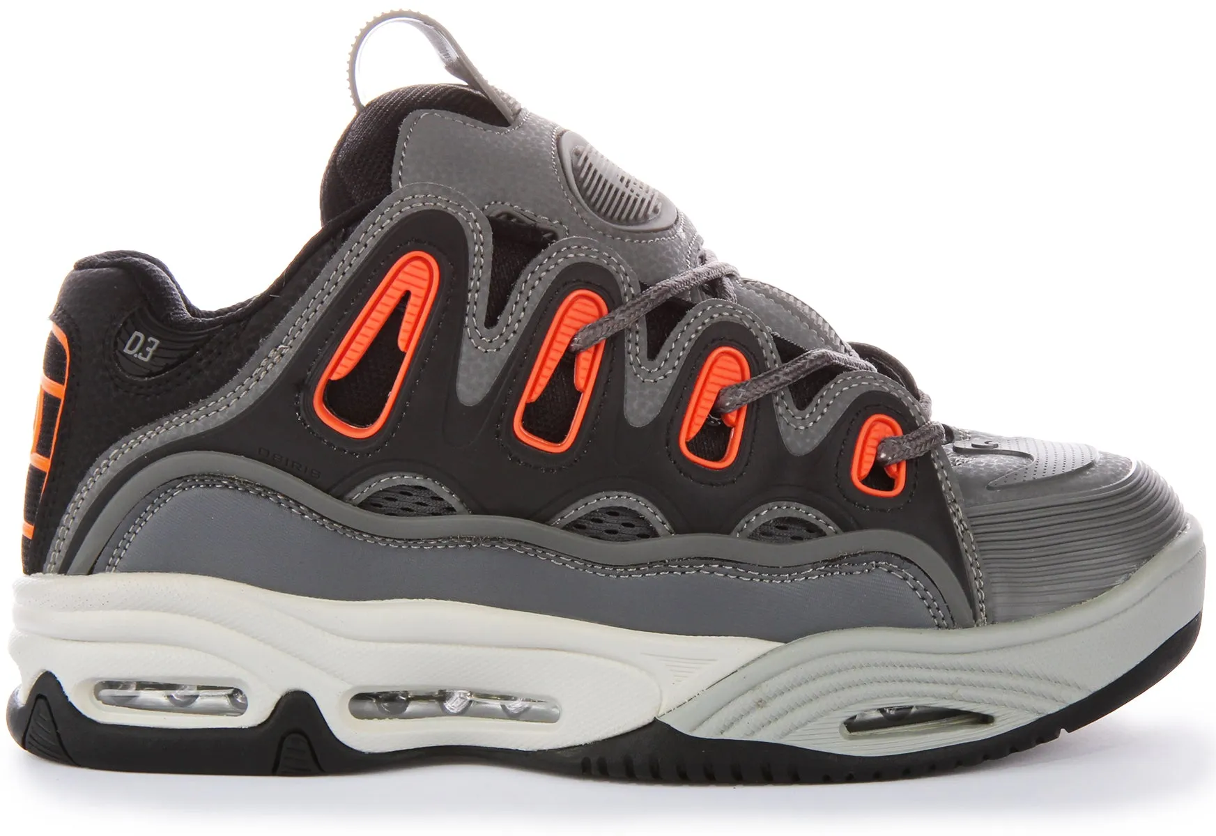 Osiris D3 2001 In Charcoal Black For Men