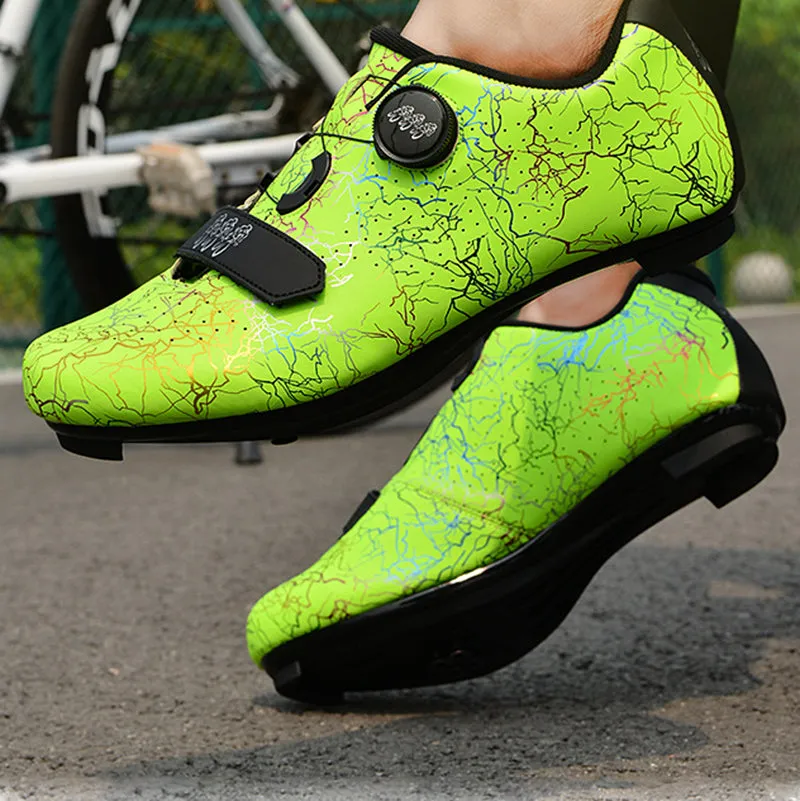 Peloton Shoes - Compatible with Shimano 2 Bolt Spin Shoes SPD Clips - 3 Bolt Delta Cleats Cycling Shoes - Indoor Outdoor Road Bike Shoes for Men Women