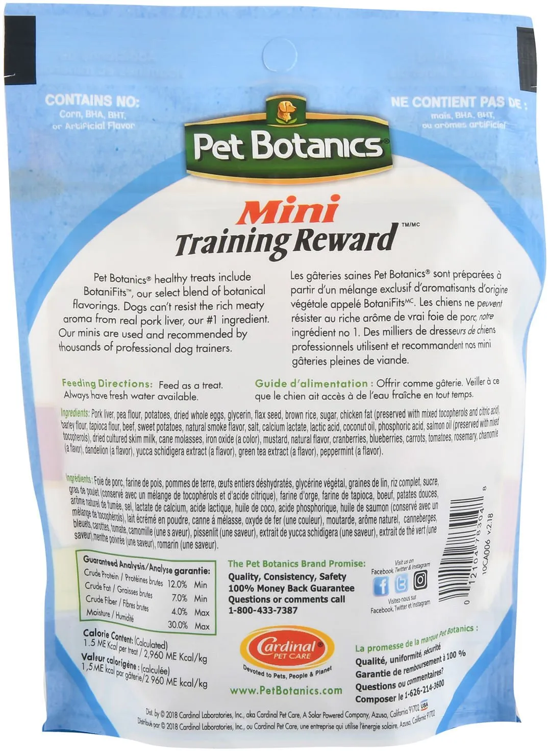 Pet Botanics Mini Healthy Treats, 4 oz