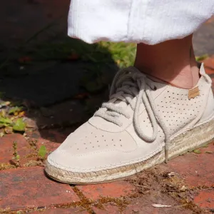 Porto Sand Suede Trainers