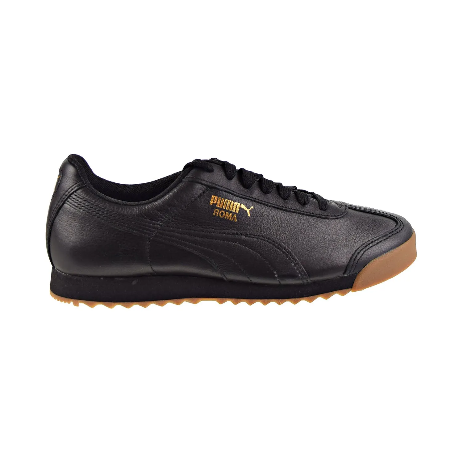 Puma Roma Classic Gum Men's Shoes Puma Black/Puma Team Gold